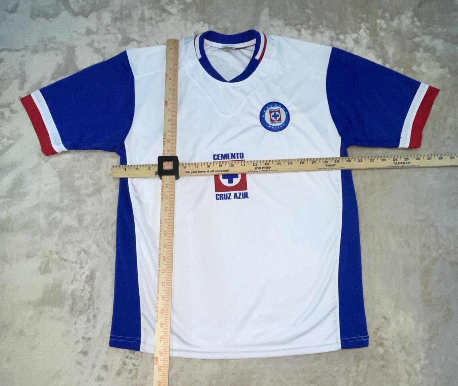 Deportivo Cruz Azul Football Shirt Soccer Replica Jersey Mexico Gool Youth Large