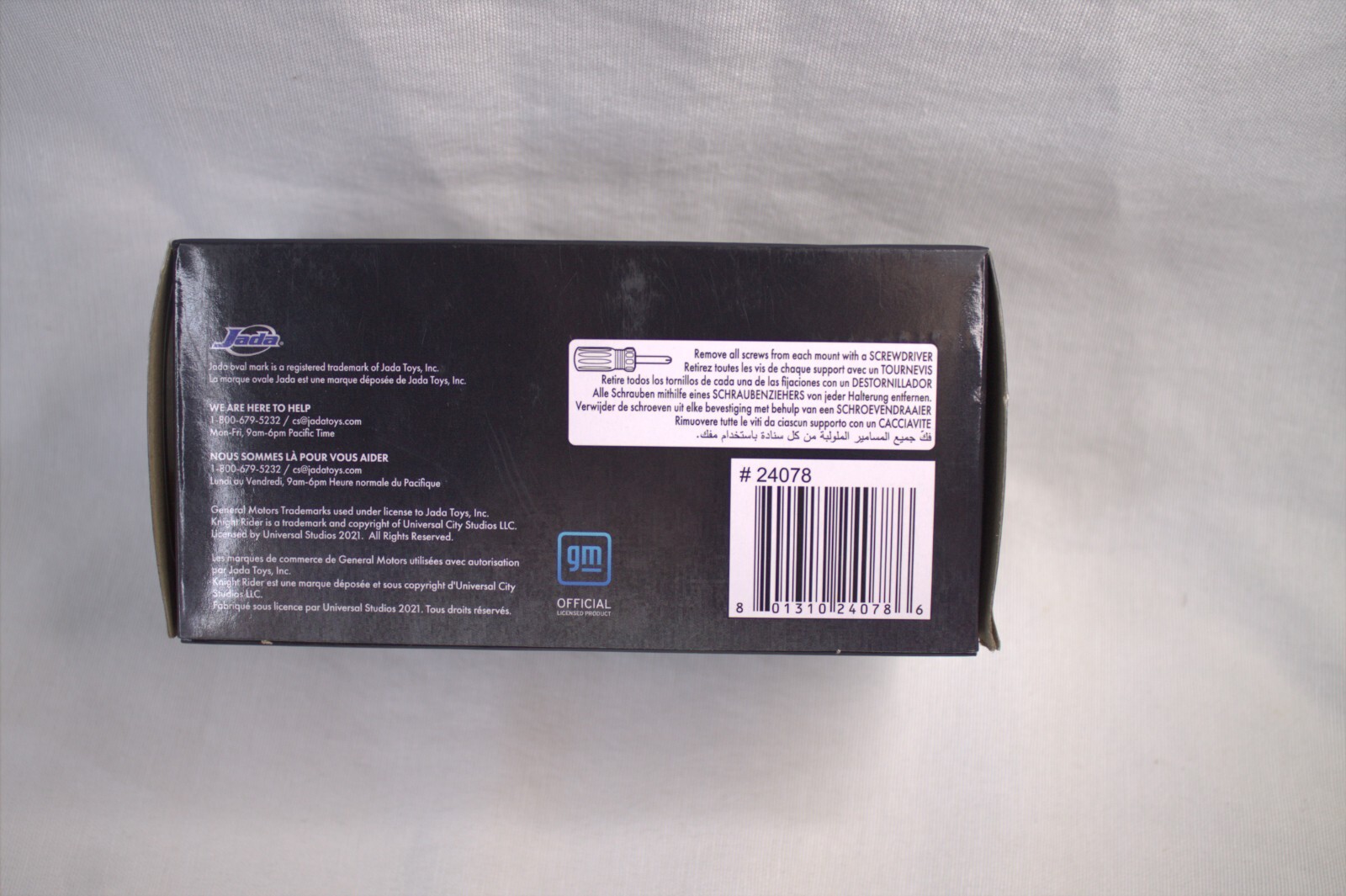 Jada Toys Knight Rider K.I.T.T. Diecast 1:32 Scale Diecast Black