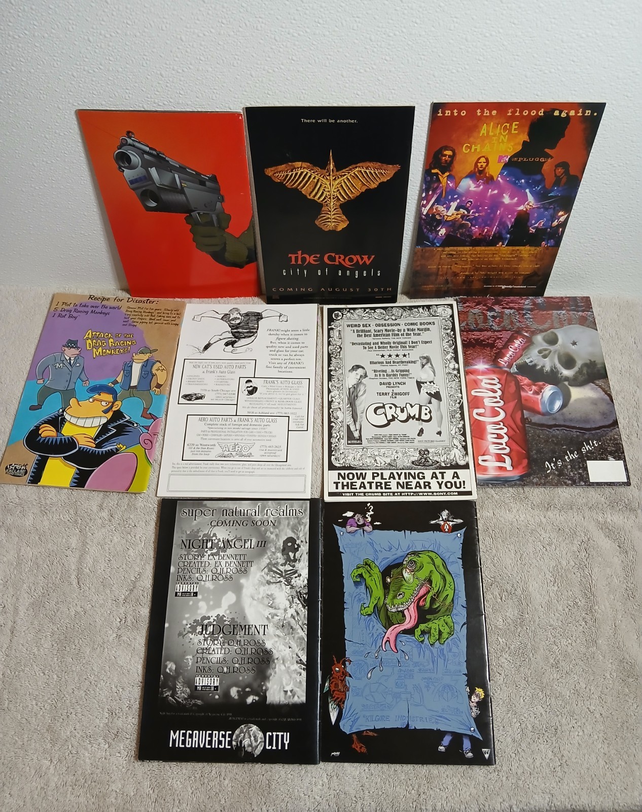 JUNK DRAWER LOT OF 20+*DC/INDEPENDENT*COMIC BOOKS*MAGAZINES*BOOKS+MORE*SP*SAI