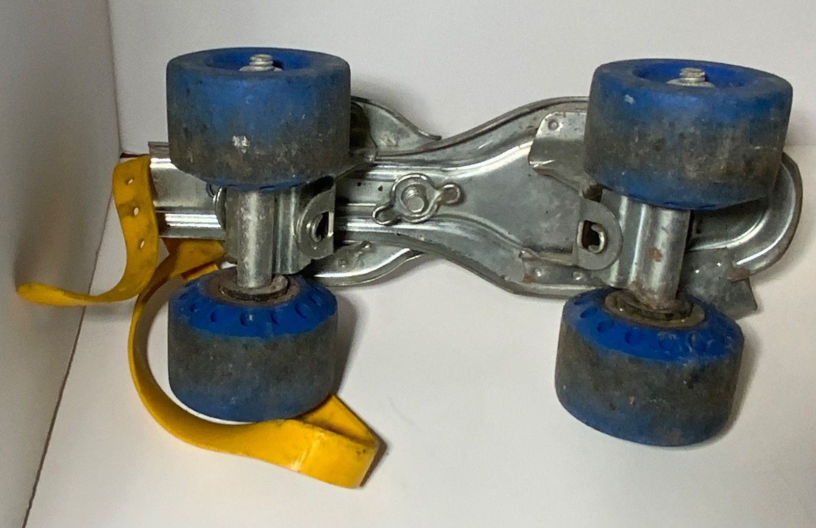 VTG Junk Drawer Lot Assemblage Art Crafts Mixed Media 6# Roller Skates All Metal