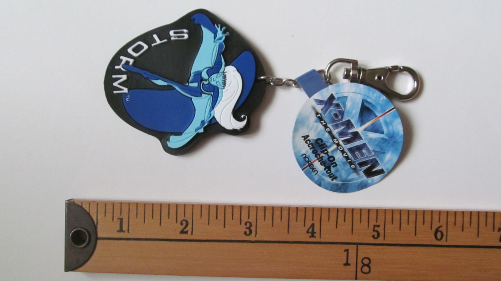 4 millenium KEYCHAIN CLIPS MARVEL COMICS XMEN X-MEN WOLVERINE STORM CYCLOPS