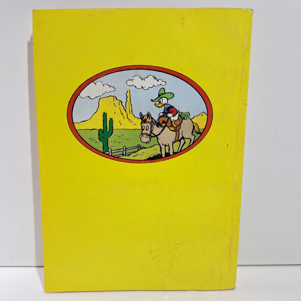 GREEK LETTERING COMIC BOOK DISNEY COMICS 1992 SPECIAL DONALD DUCK IN FAR WEST