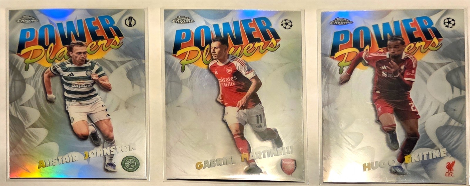 2026 Topps Chrome UEFA Soccer Hits, Inserts & Rookie lot (x26 cards, RC)