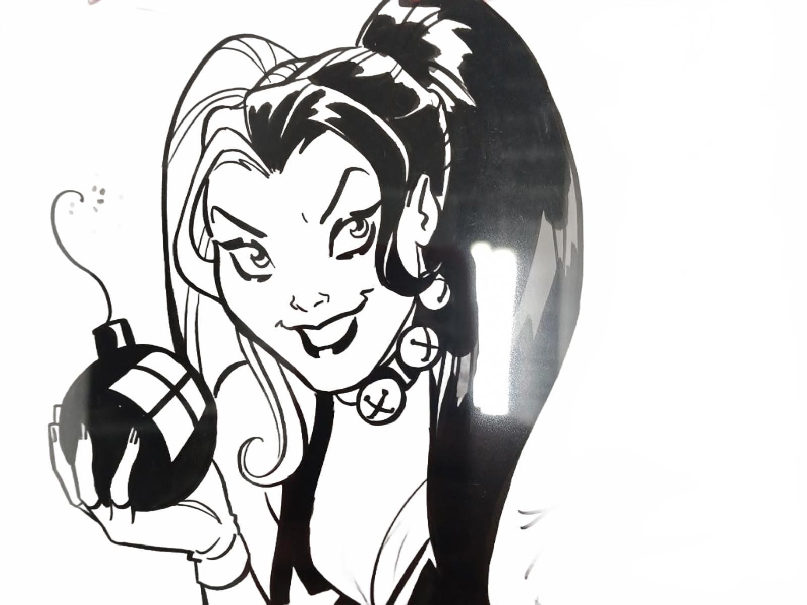 Harley Quinn Valentine’s Day Special #1 CGC Sketched & Signed Edition