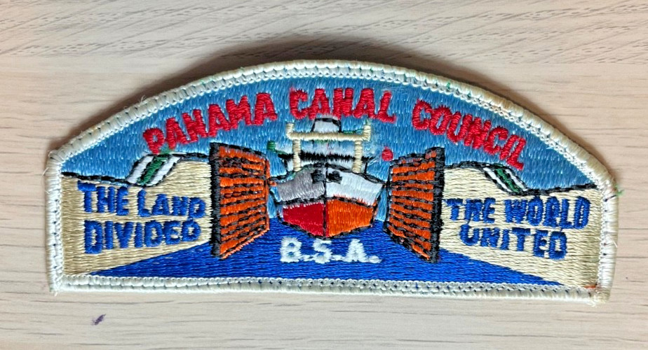 Canal Zone Council Boy Scouts of America Full Strip Patch