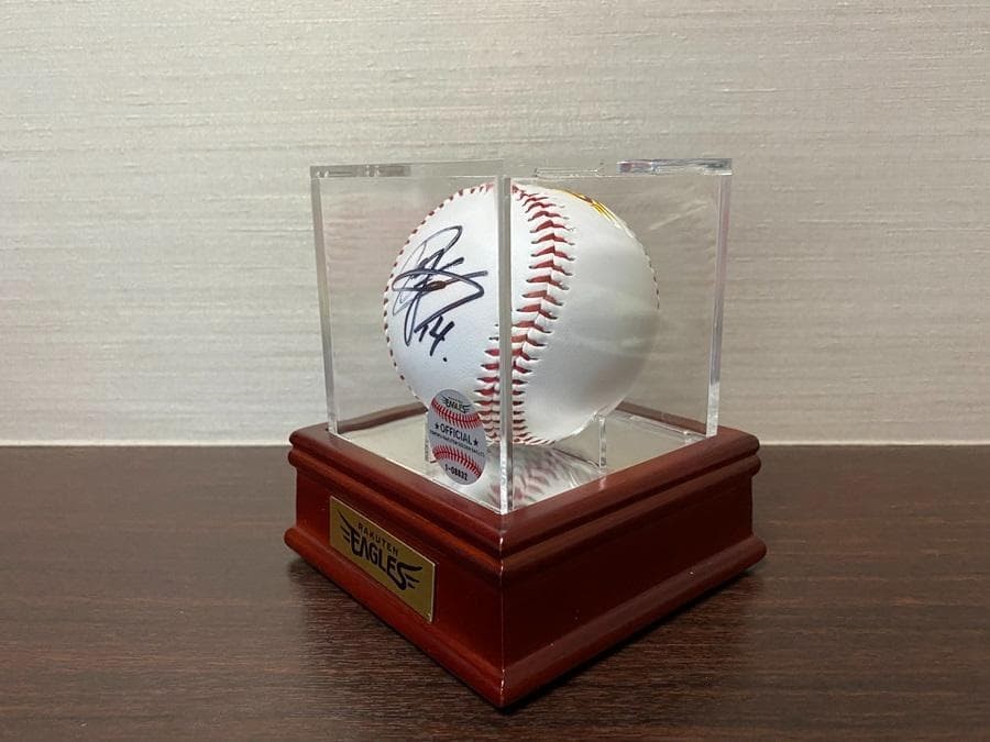 Kodai Norimoto Autographed Baseball Rakuten Eagles 3rd Consecutive Strikeout Ki