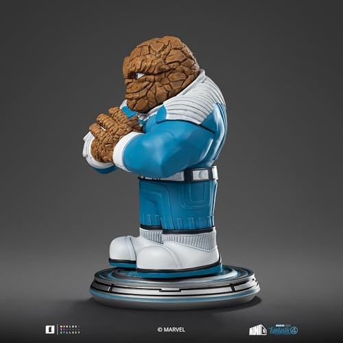 Iron Studios 6.4″ The Thing Collectible Statue – Fantastic Four, PVC, Multicolor