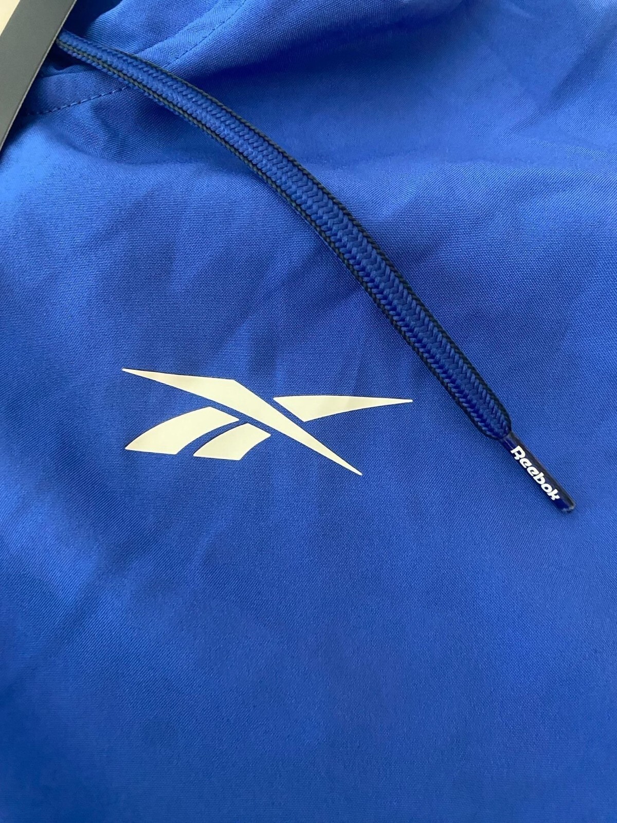 NWT Reebok Men’s Full Zip Drawcord Adjustable