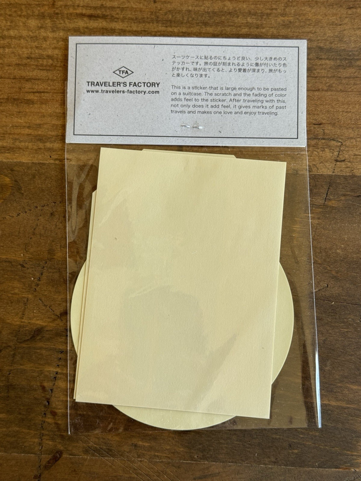 Travelers Factory Airport Narita Airport Limited Sticker Set of 3