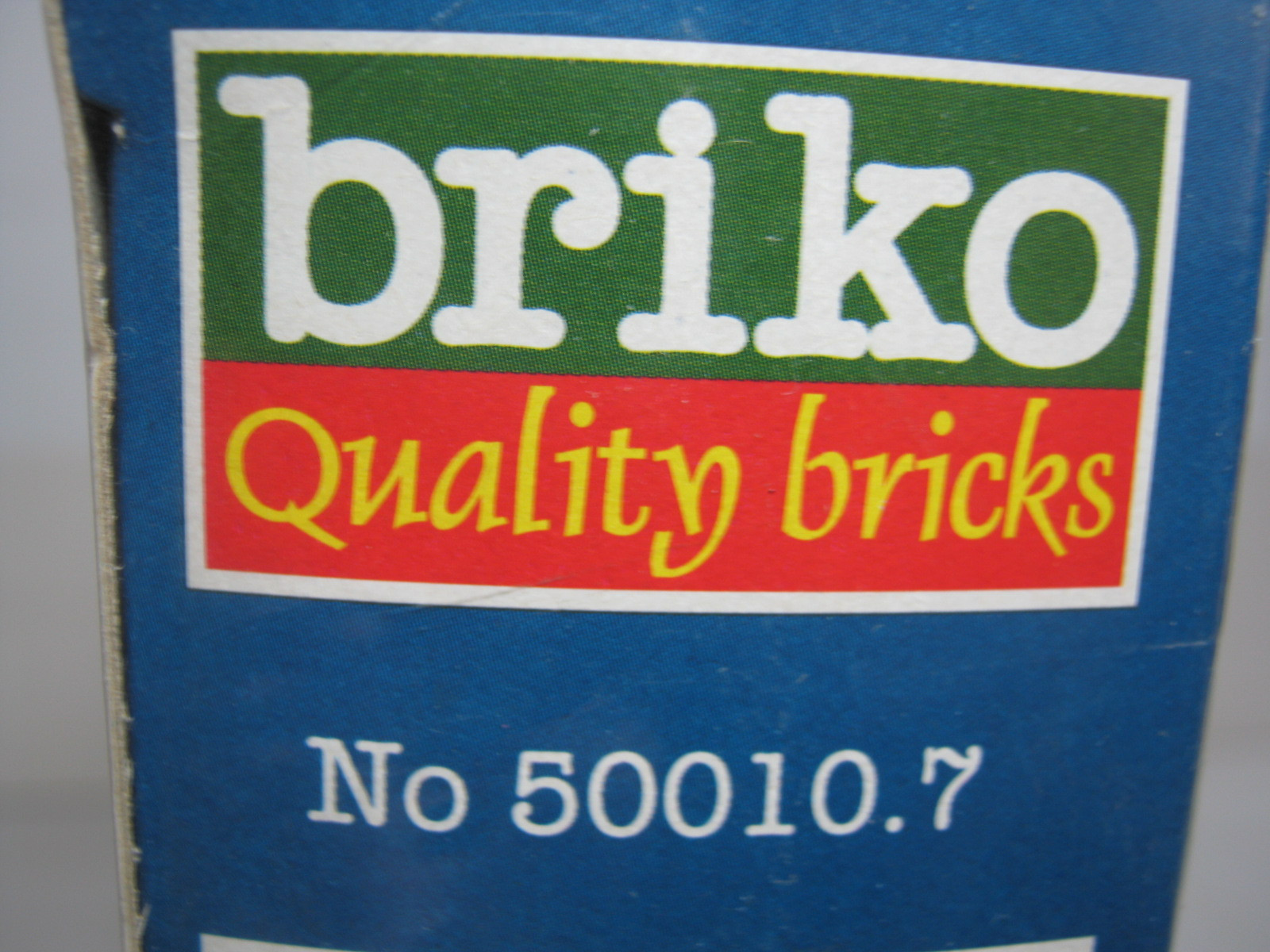 VTG BRIKO QUALITY BRICKS TRUCK MADE IN GREECE NEW MISB SEALED