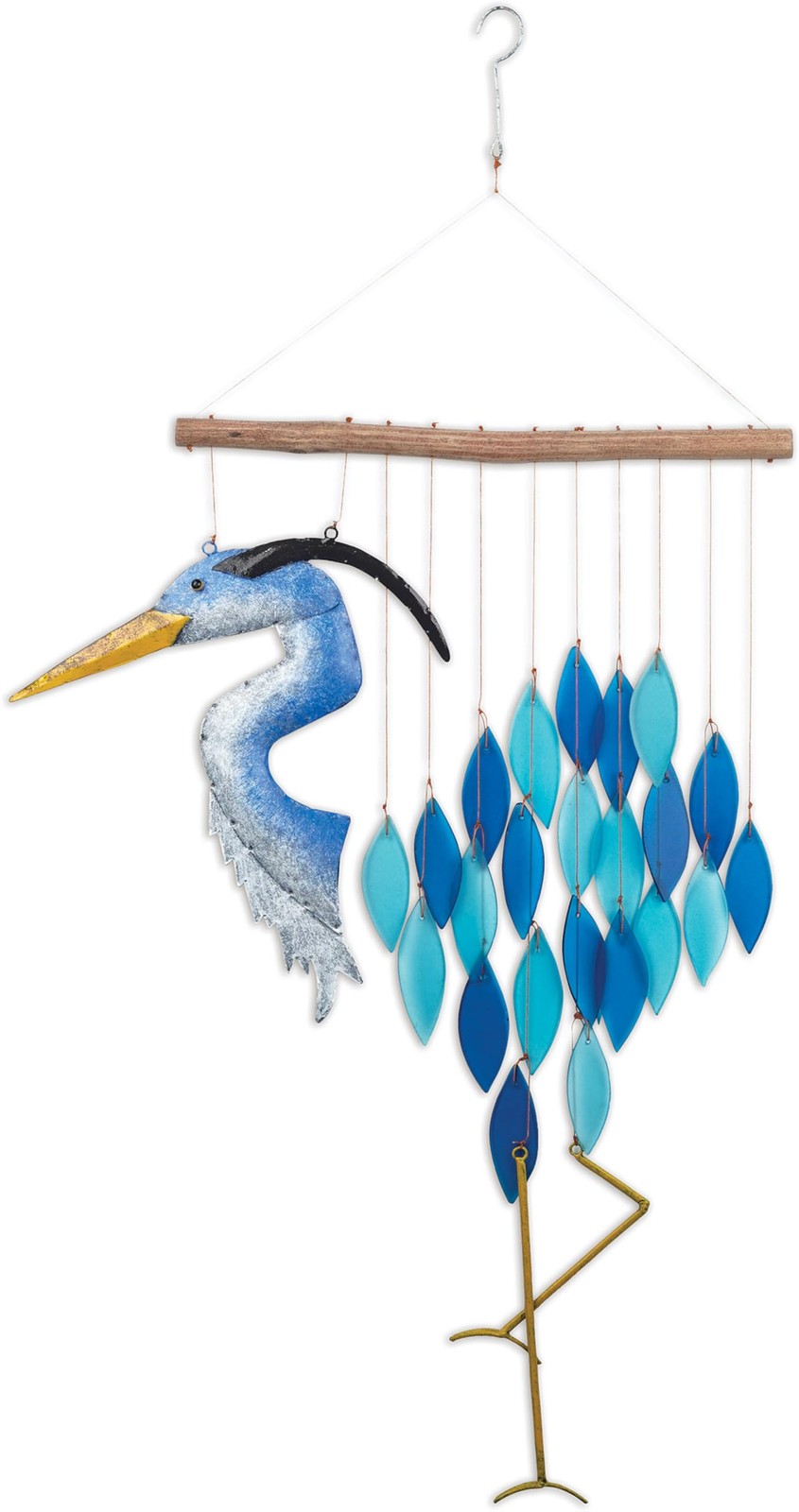 Sunset Vista Designs Wind Chimes – Heron Wind Chime, 32.75″ Long
