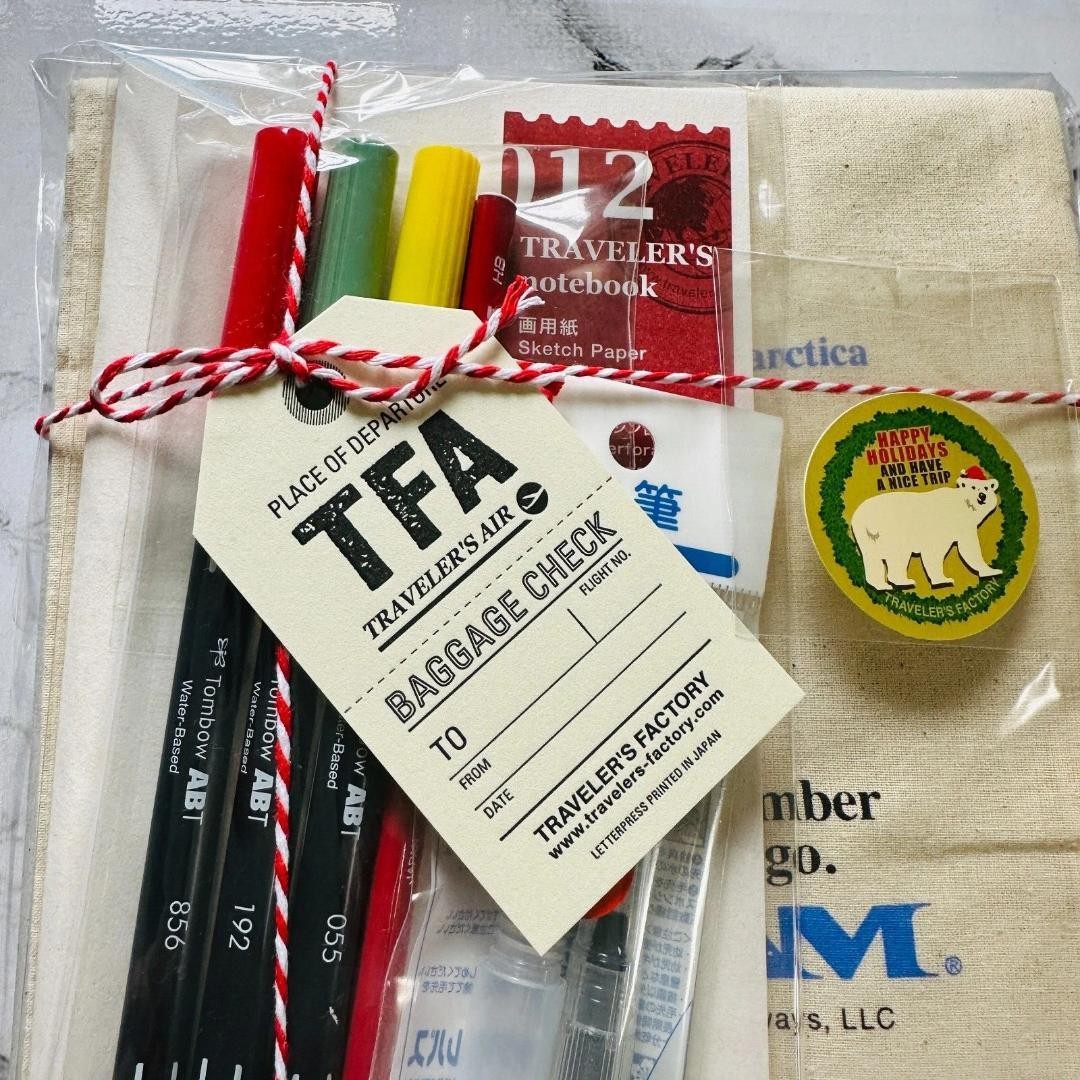 [New and unopened] Travelers Factory Christmas Gift Set 2024 Limited