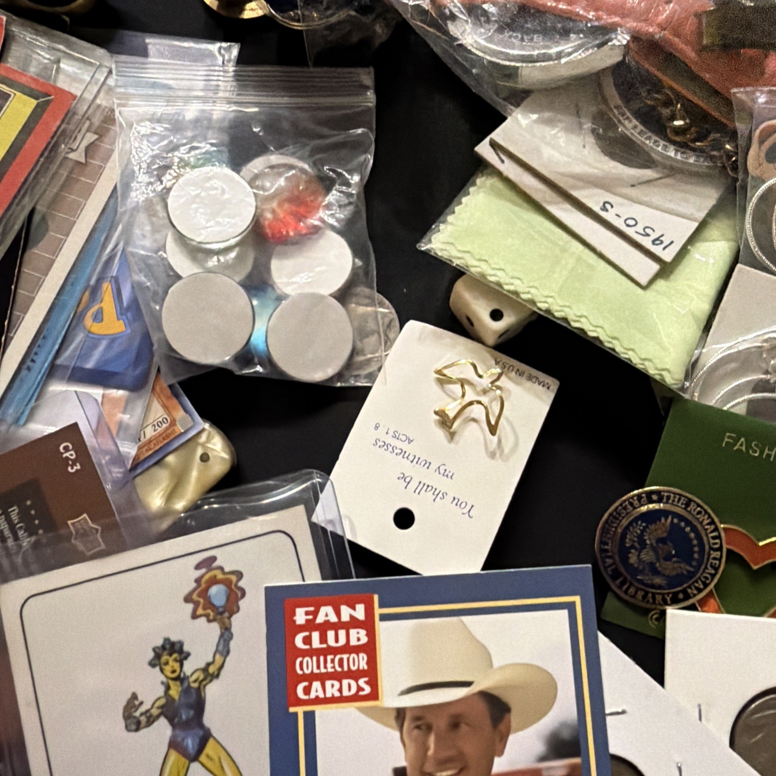 Vintage Grandpa and Grandma’s Junk Drawer Mixed Treasure Lot