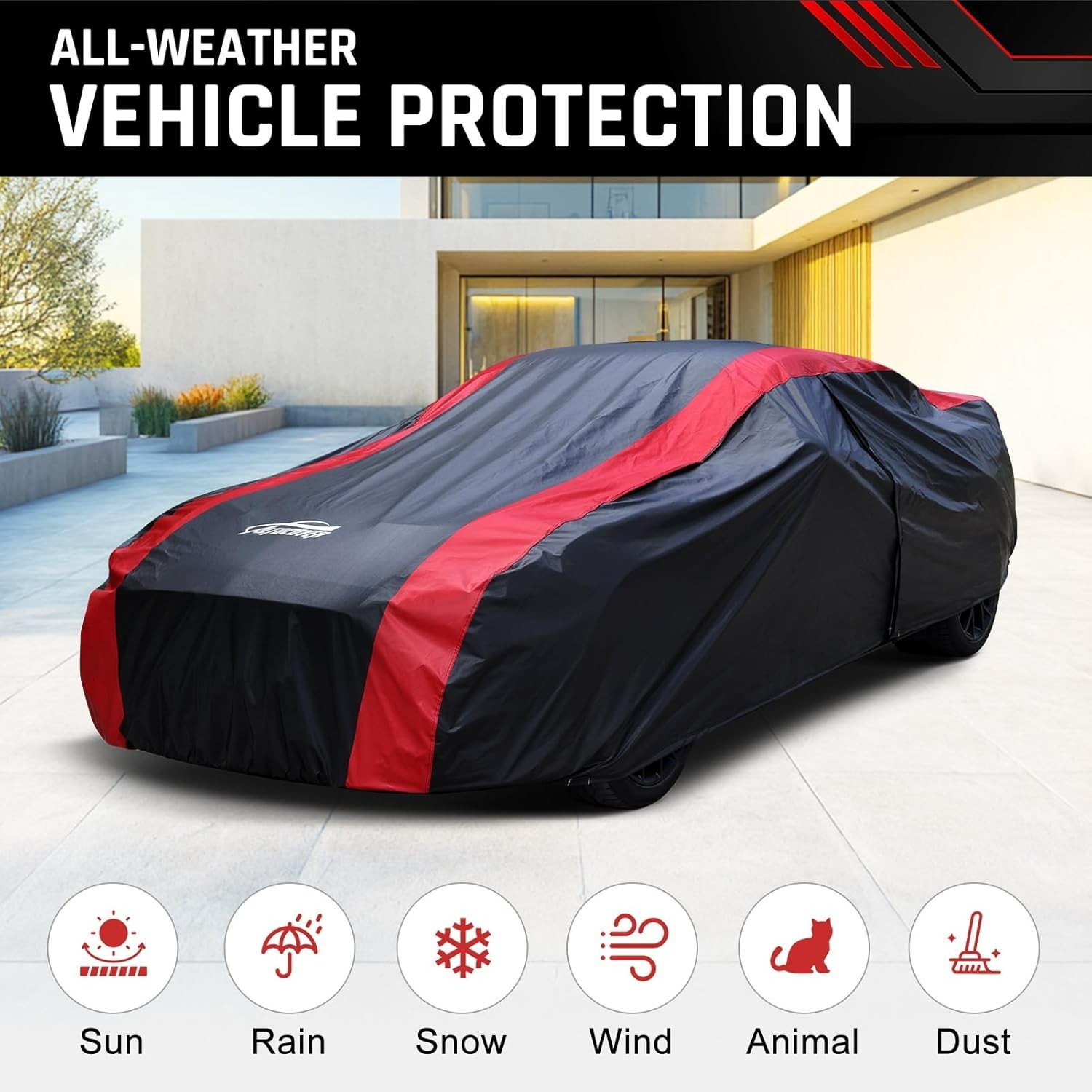 Car Cover Custom Fit for Chevy Monte Carlo 1978-1988, Classic Car Cover