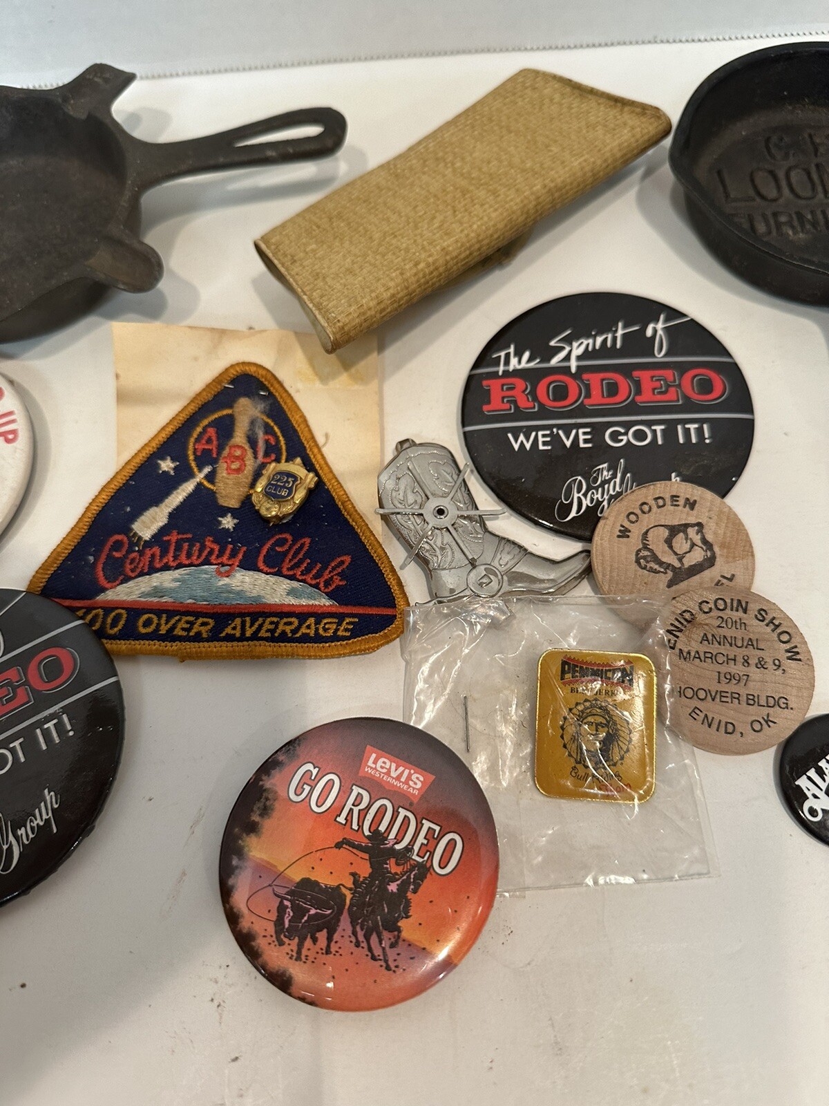 Junk Drawer Lot Vintage Buttons, Items To Numerous To List. See Pics For Desc.