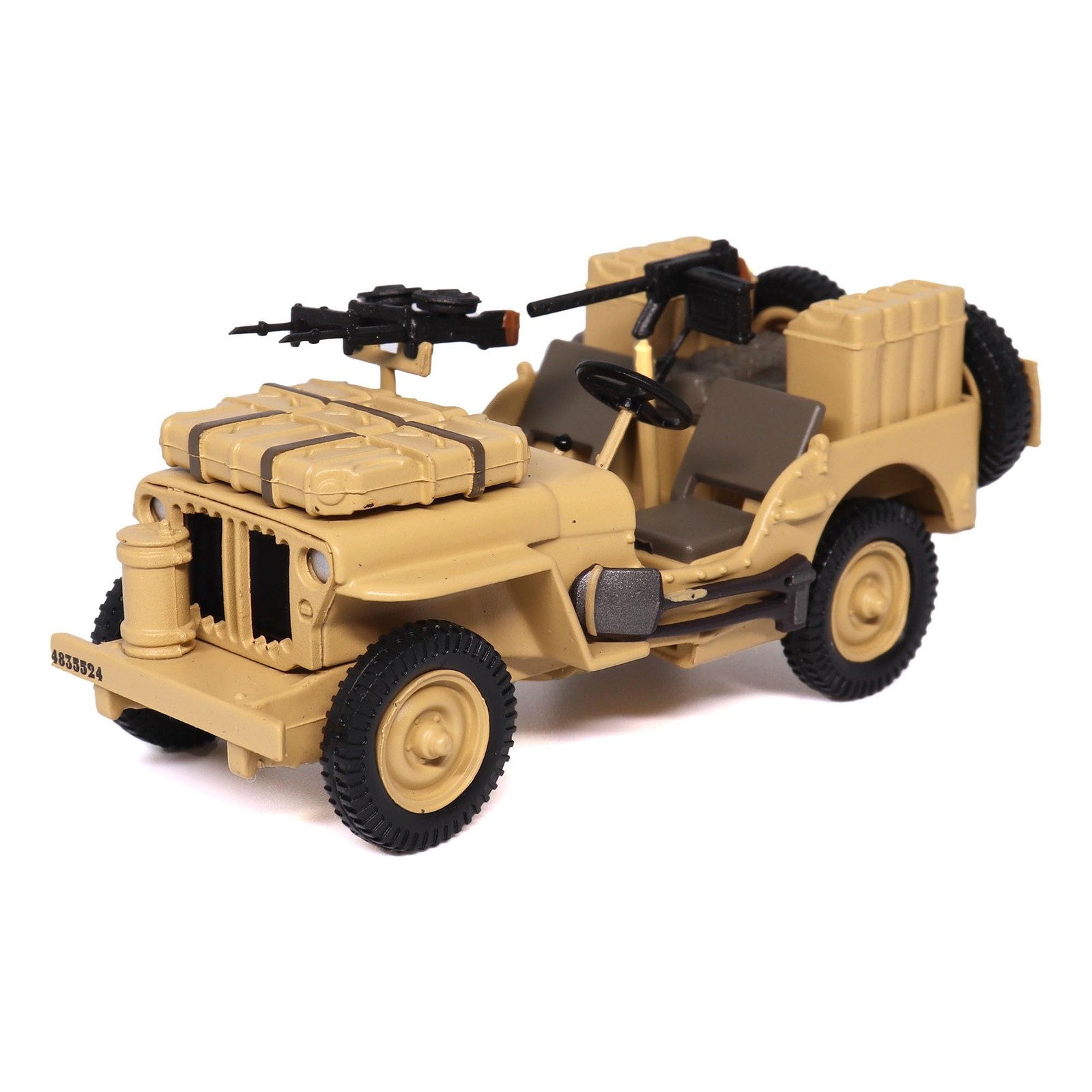 Motor City Classics 1:43 Military Diecast Vehicle Model Multicolor