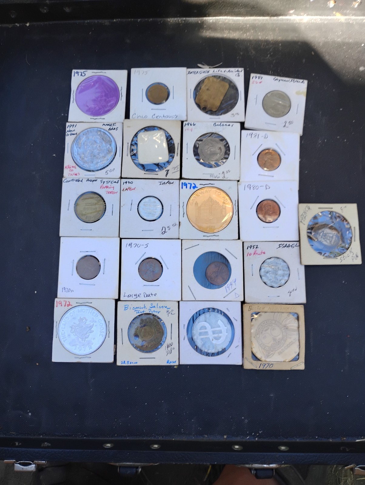 junk drawer lot tokens,coins, etc Thor token cool etc 21 pieces in sleeves