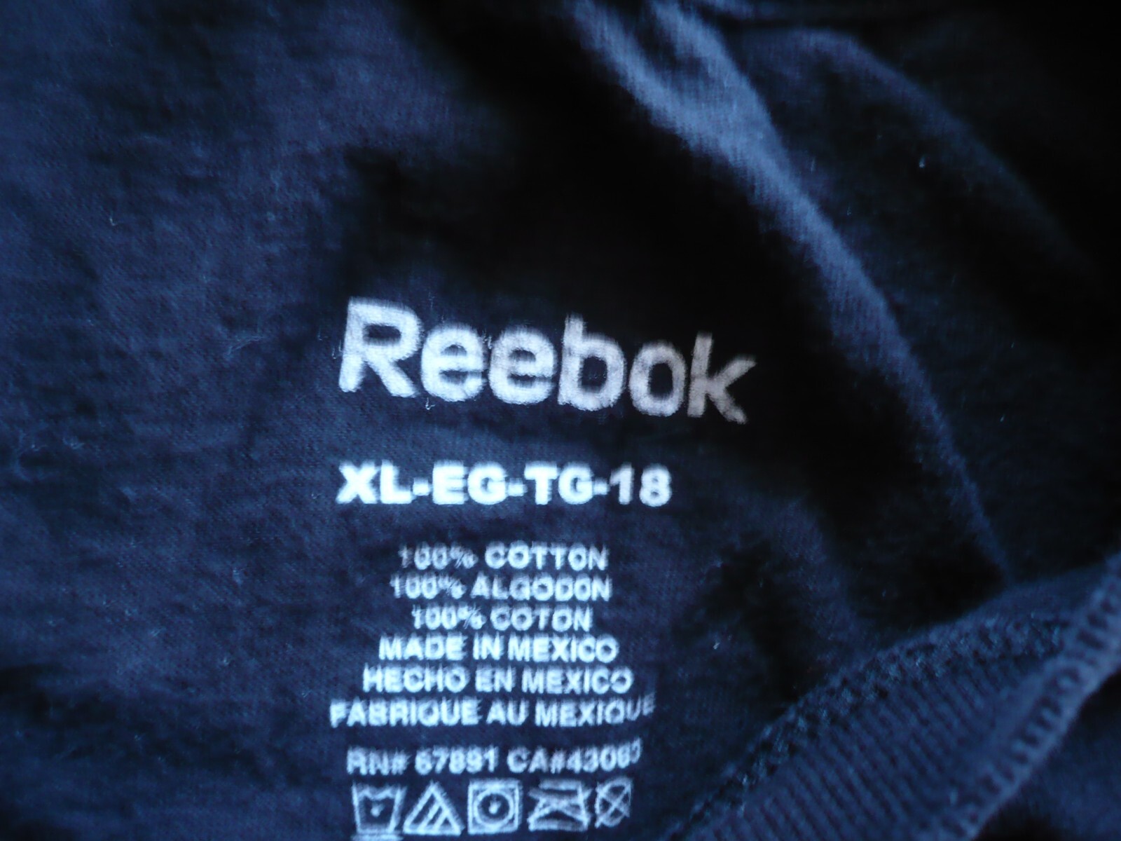 LA KINGS, NHL, QUICK 32 Design REEBOK T-Shirt YOUTH XL EG TG 18 Short Sleeve BLK