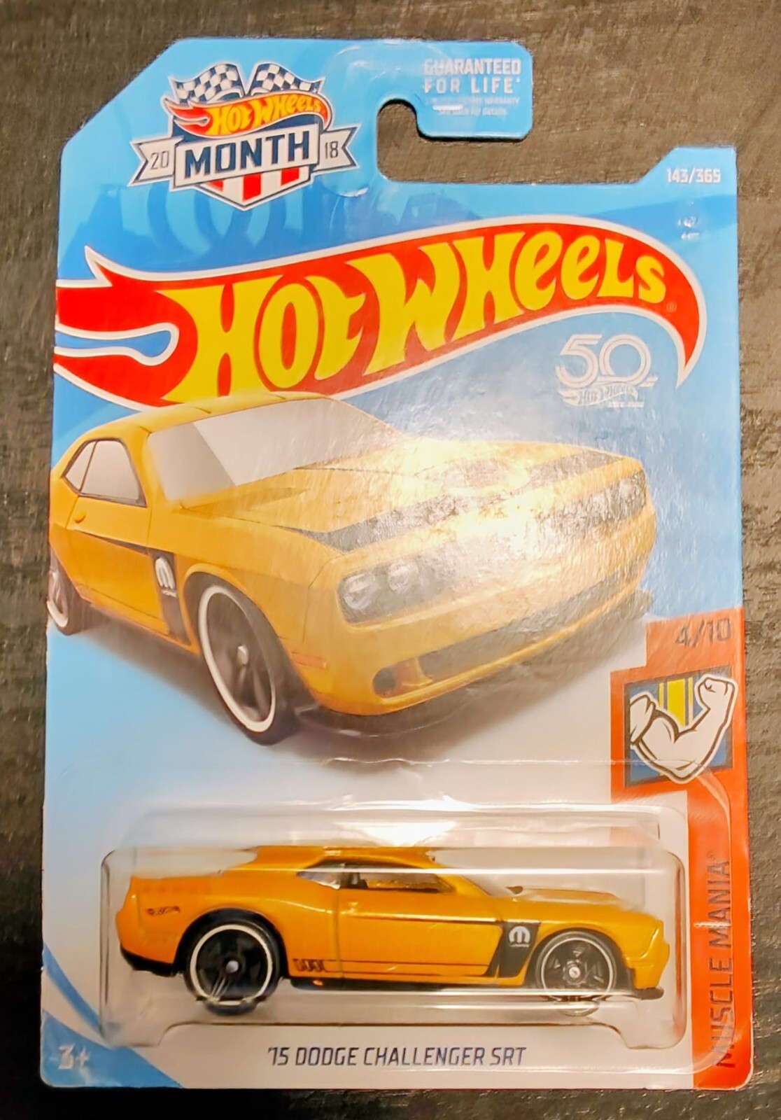 Hot Wheels Muscle Mania 4/10 Lot of 3 – ⚠ INCL. ONE Special 50TH ANNIV. ! ⚠