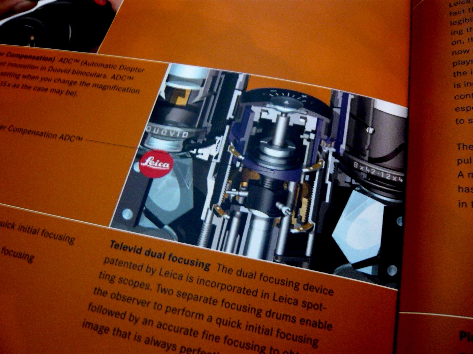 Leica Nature Observation. Binocs and Scopes. 100 pages. English specs.