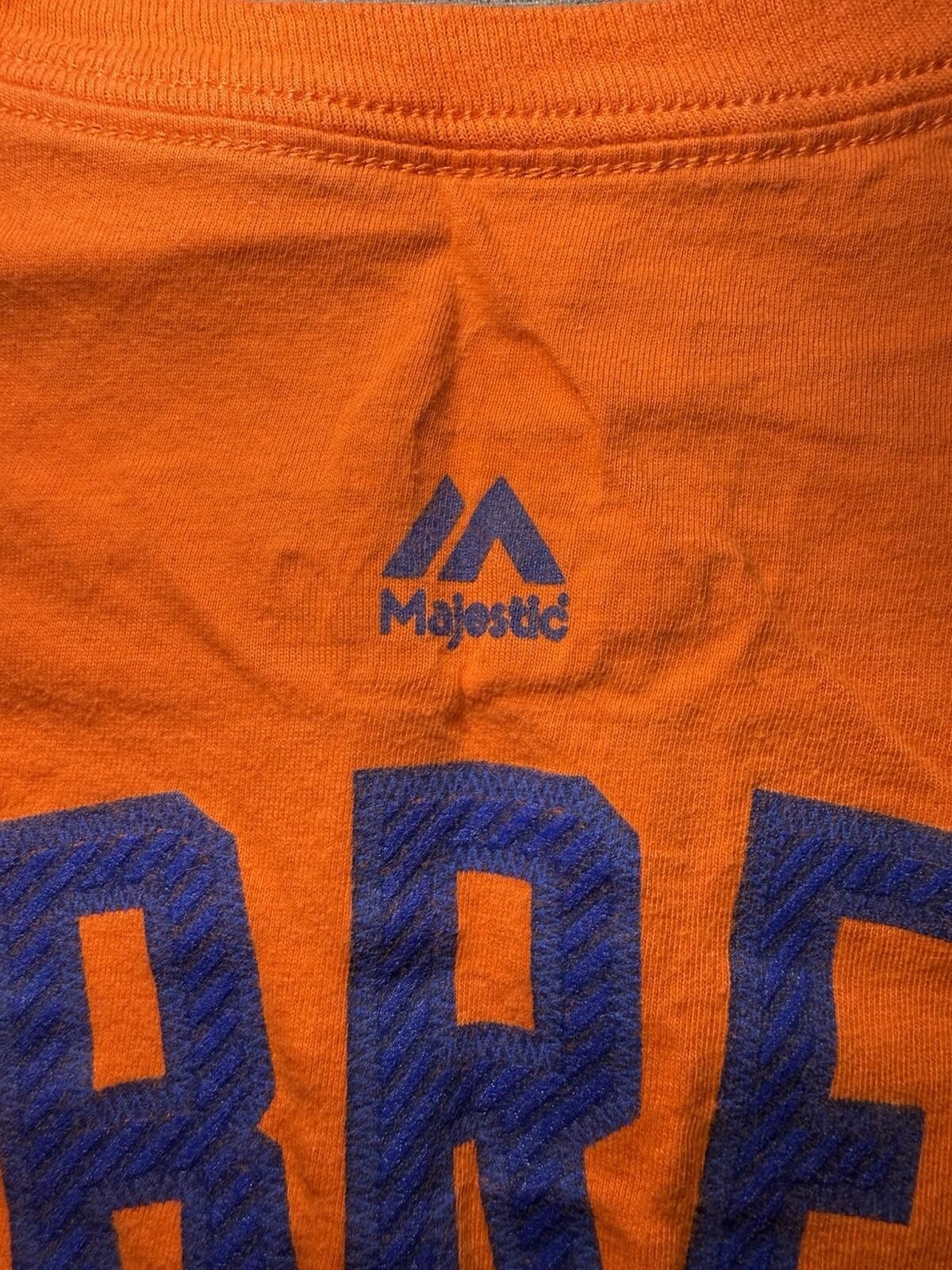 Majestic Detroit Tigers Miggy Cabrera T-Shirt-Unisex/Medium/Orange/MLB
