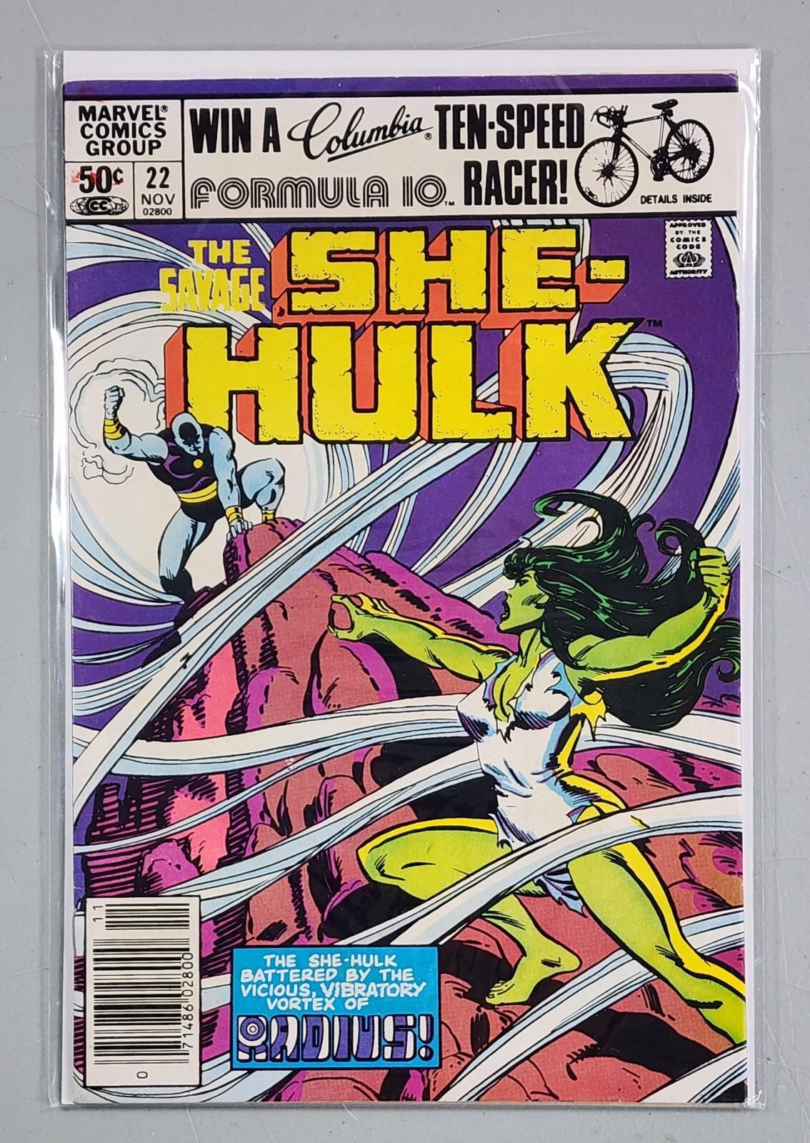 Savage She-Hulk #24 VF/NM or Better Marvel Comics Newsstand 1981