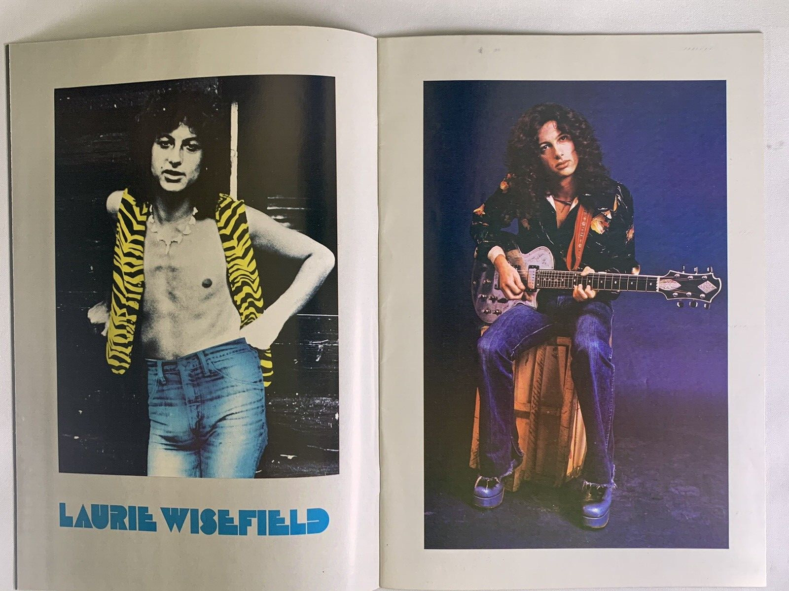Wishbone Ash Powell Turner Programme Original Vintage New England Tour 1976