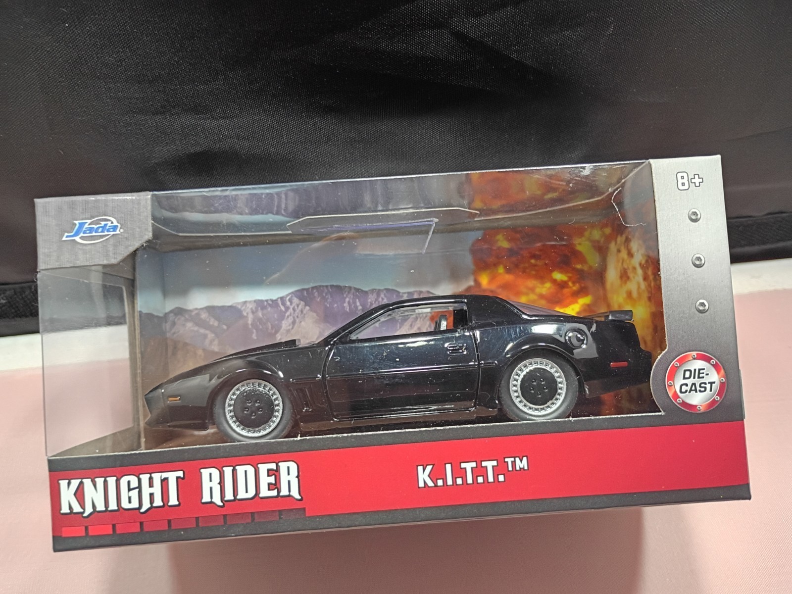 Knight Rider K.I.T.T. Diecast 1:32 Scale Diecast Jada Toys Black Must See Rare