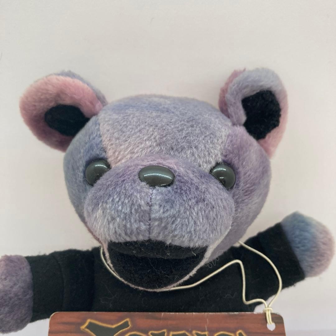 Grateful Dead Bean Bear Jerry Plush 7.1 in Tie Dye Edition 2 Rock Band Mascot
