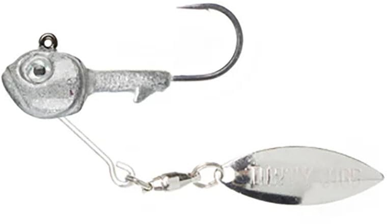 Dirty Jigs UNDNS-14 Tactical Bassin Mini Underspin, Naked Shad, 1/4oz