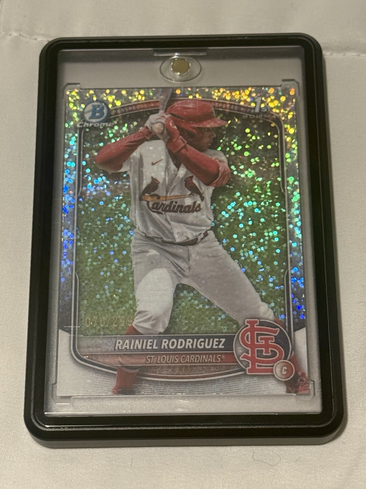 2024 Bowman Chrome Prospects 1st Bowman Rainiel Rodriguez 3 Card Lot