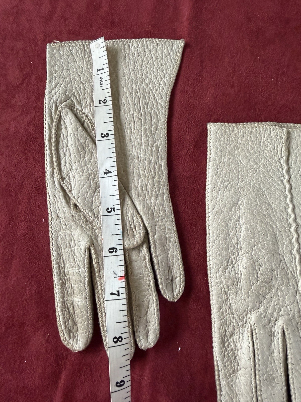 Grandma VTG-Now Junk Drawer Estate Sale Trinket Lot-Cosmetics Gloves Brooch GM5