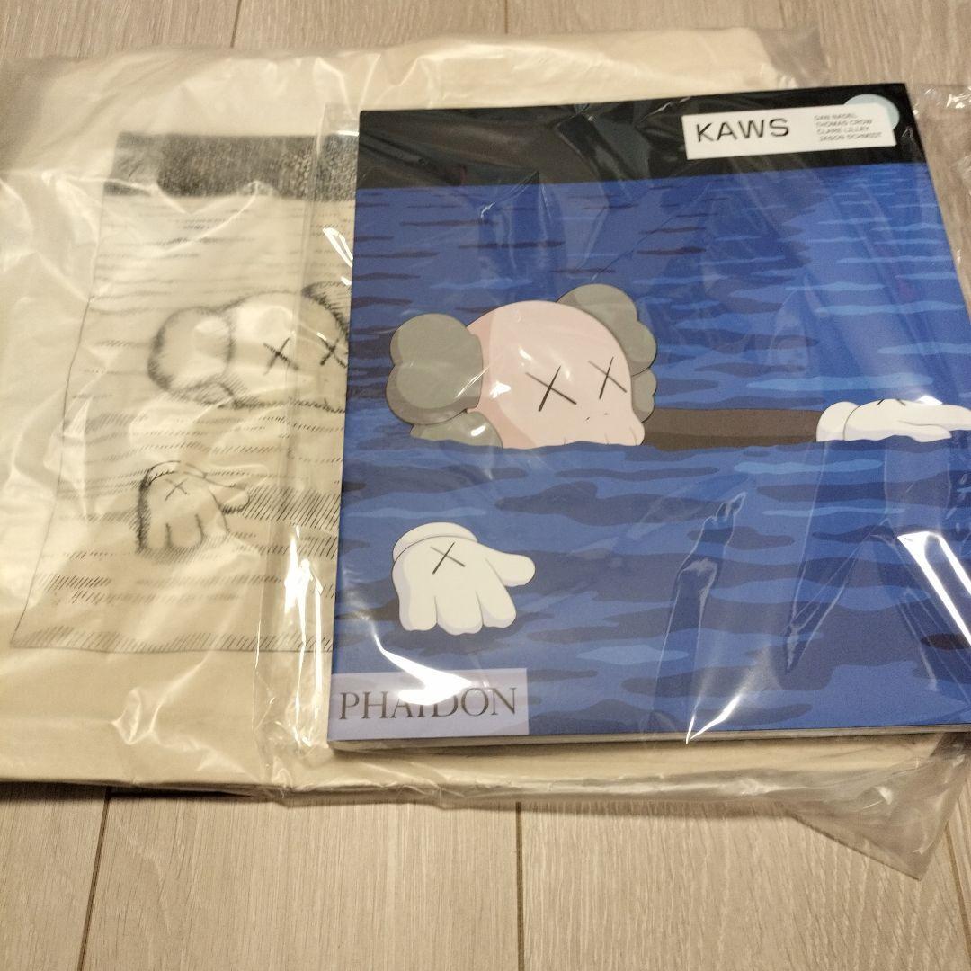 Unused UNIQLO KAWS Collaboration Limited Book & Tote Bag Set F/S from Japan