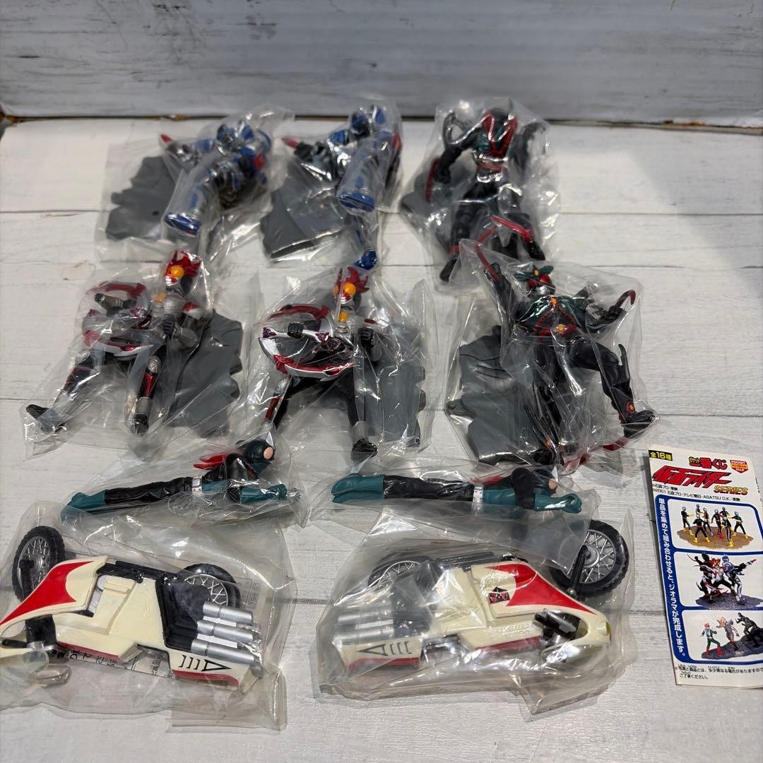 Pocket Ichiban Kuji Kamen Rider Series 4 types 8 pieces set New unopened item
