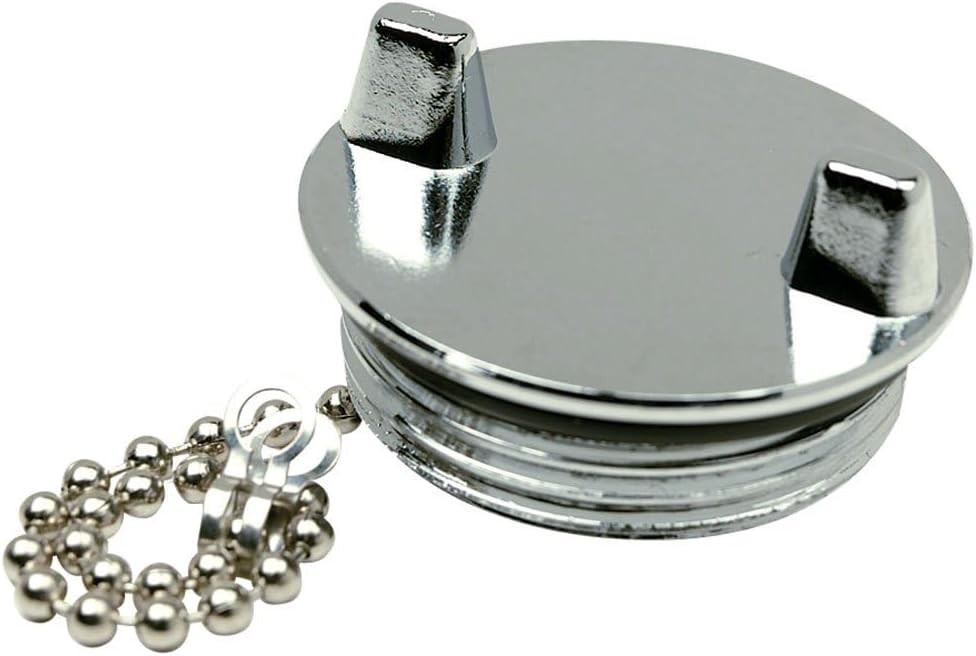 Replacement Gas Fill Cap Chrome-Plated Zamak