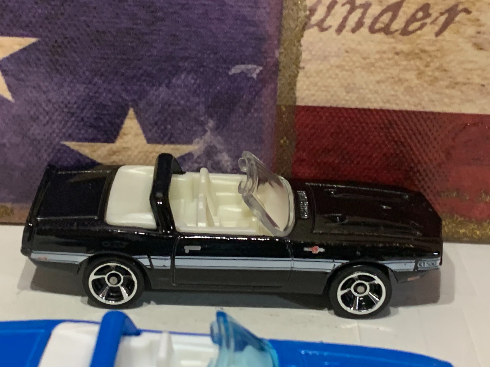 HOT WHEELS 1969 SHELBY GT500 X2. 2011 NEW MODELS BLACK & BLUE NICE