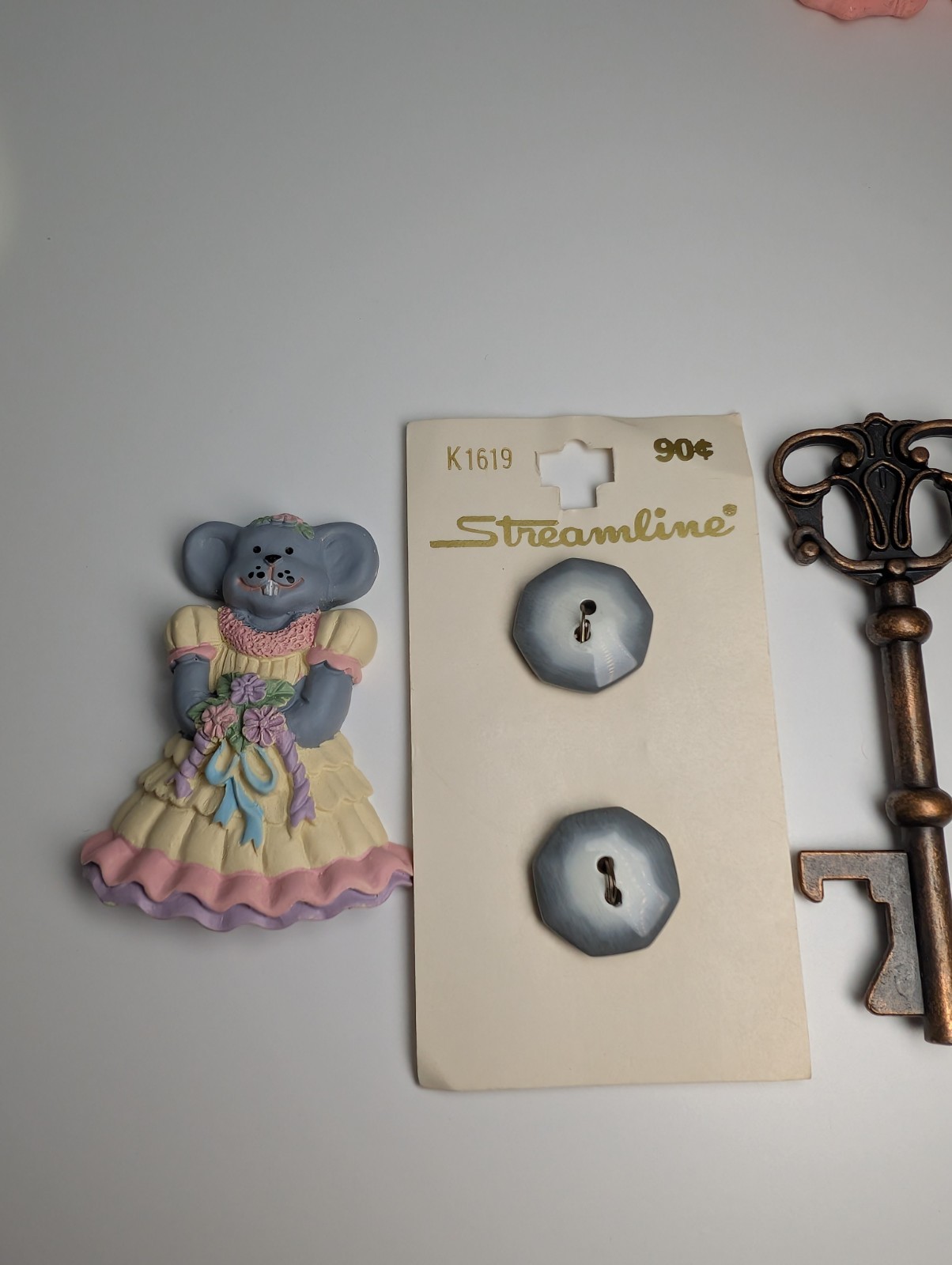 Junk Drawer Trinket Mixed Lot Vintage To Modern Odds and Ends Miniature Mini A