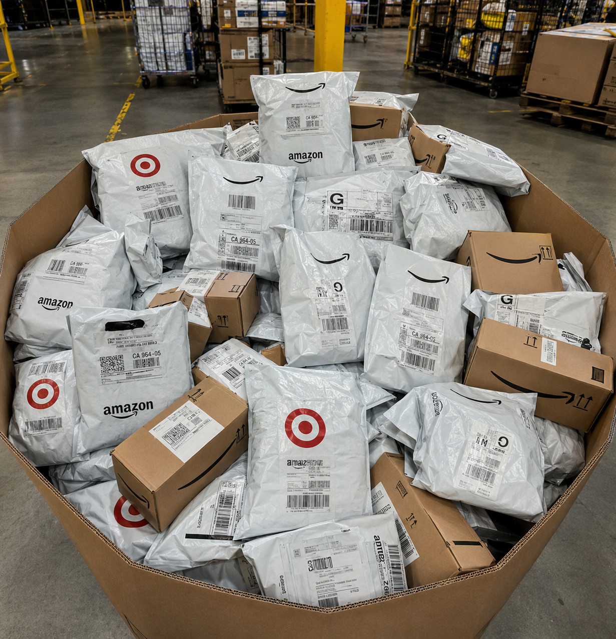 Amazon Overstock Merchandise with Home and Family Essentials