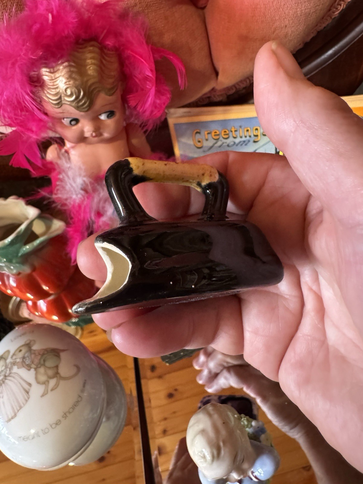 Vintage Junk Drawer Lot Of Figurines, Trinket Boxes, Collectibles Free Shipping