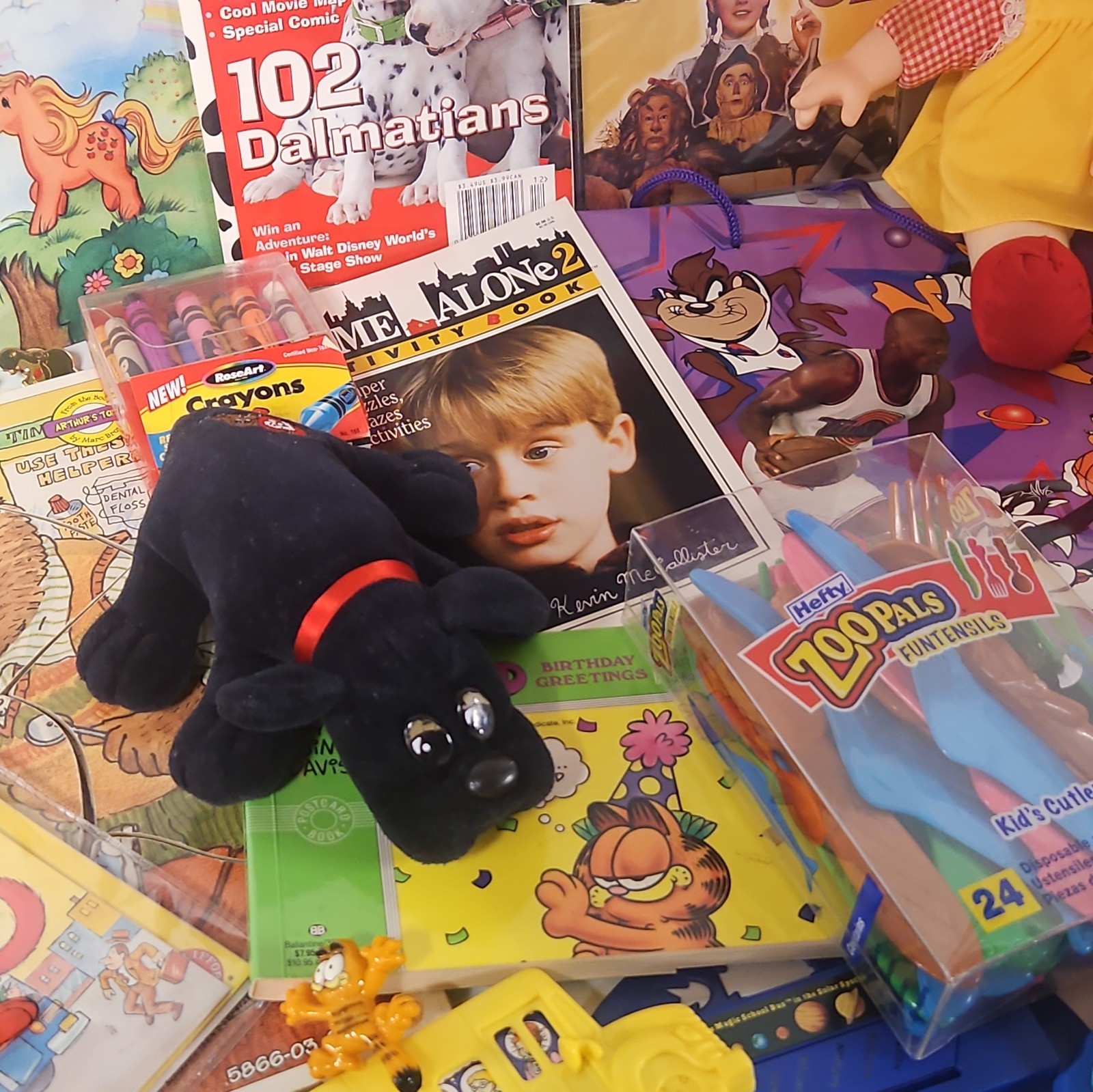Junk Drawer lot Resellers lot 80s 90s Y2K Vintage Kids Nostalgia stage props
