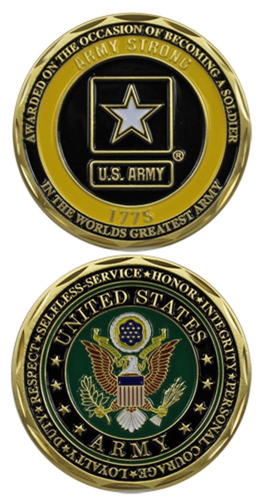 EAGLE CREST U.S. Army Soldier Award Challenge Coin