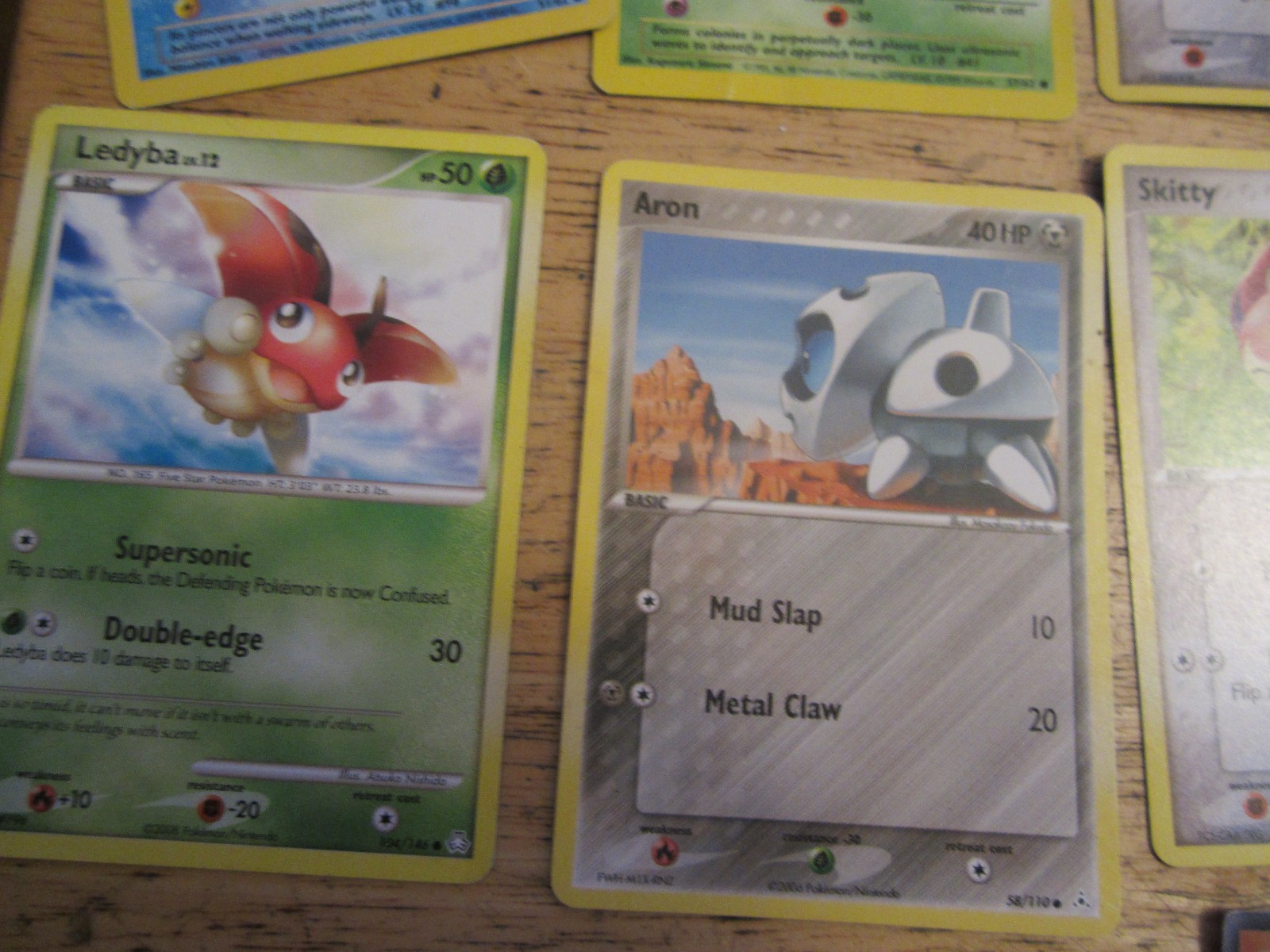 old trading cards lot Krabby 51/62 POKEMON CARD yugioh cards junk drawer lot