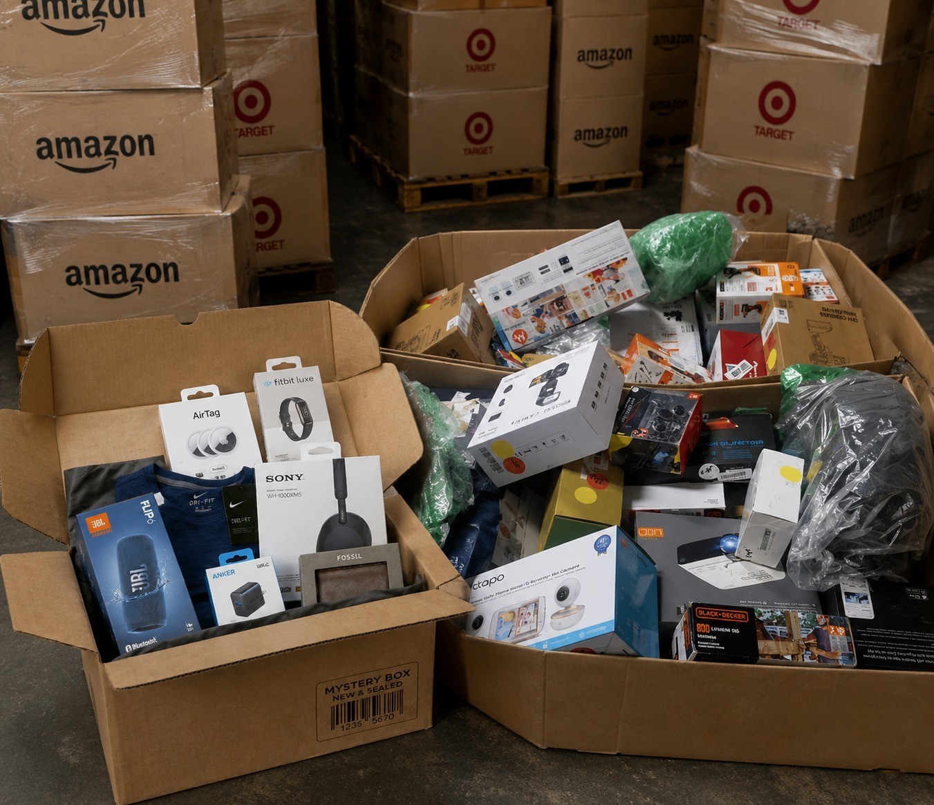 Amazon Retail Merchandise Surprise Lot – Mixed Inventory