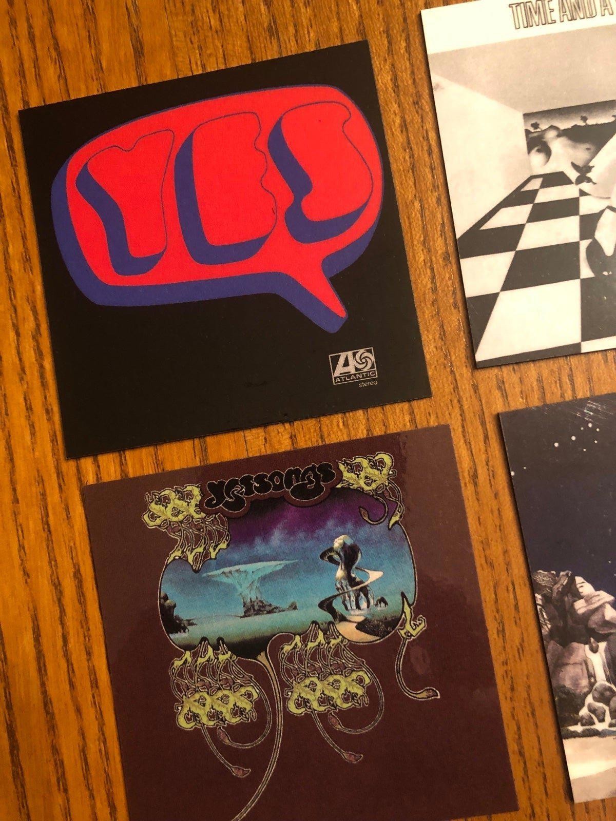 Yes FRIDGE MAGNETS huge set progressive rock classic music gift idea