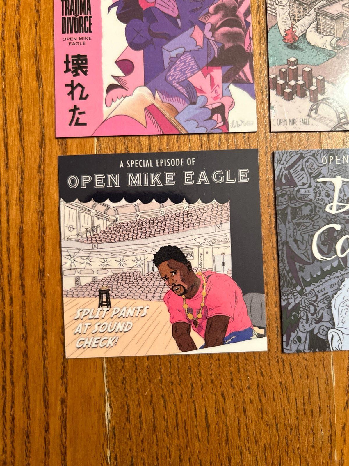 Open Mike Eagle fridge magnets