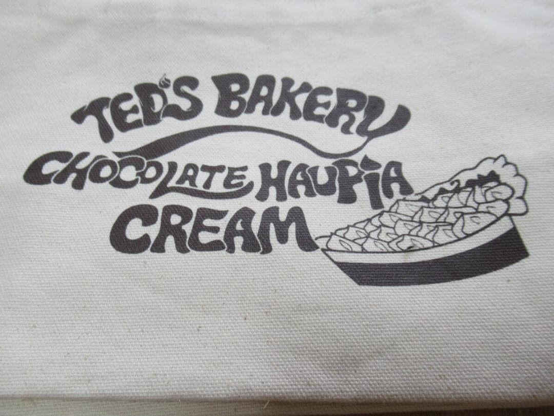 ◆Purchased in 2022◆ Cotton tote bag with Hawaiian restaurant “TED’S Bakery”