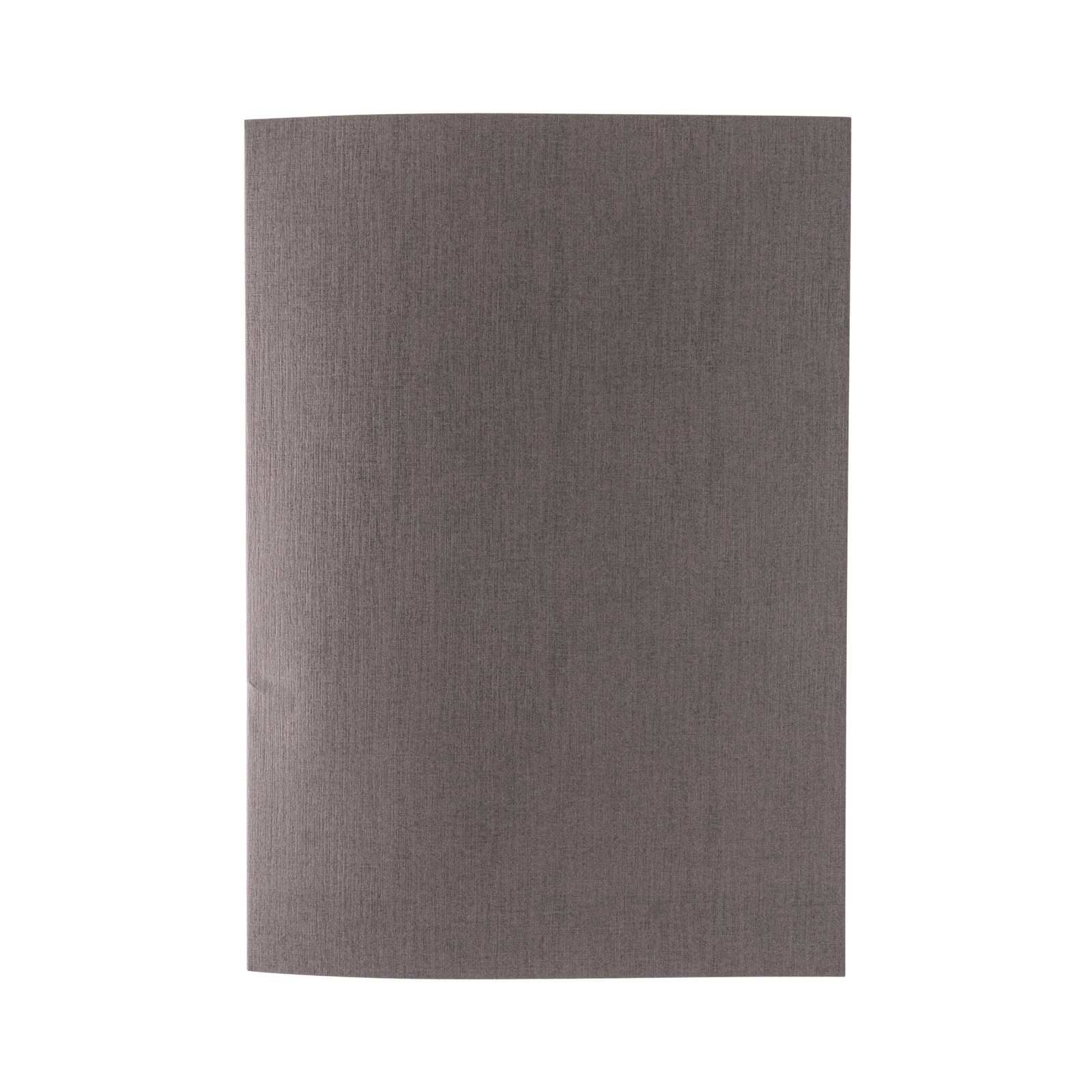 Fabriano Ecoqua Plus Glue-Bound Notebook, 8.3″ x 11.7″, A4, Lined, Gray
