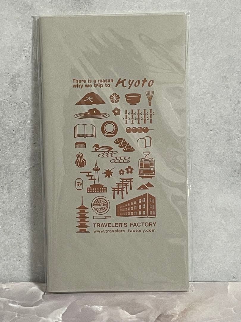 TRAVELER’S FACTORY Kyoto limited notebook refill