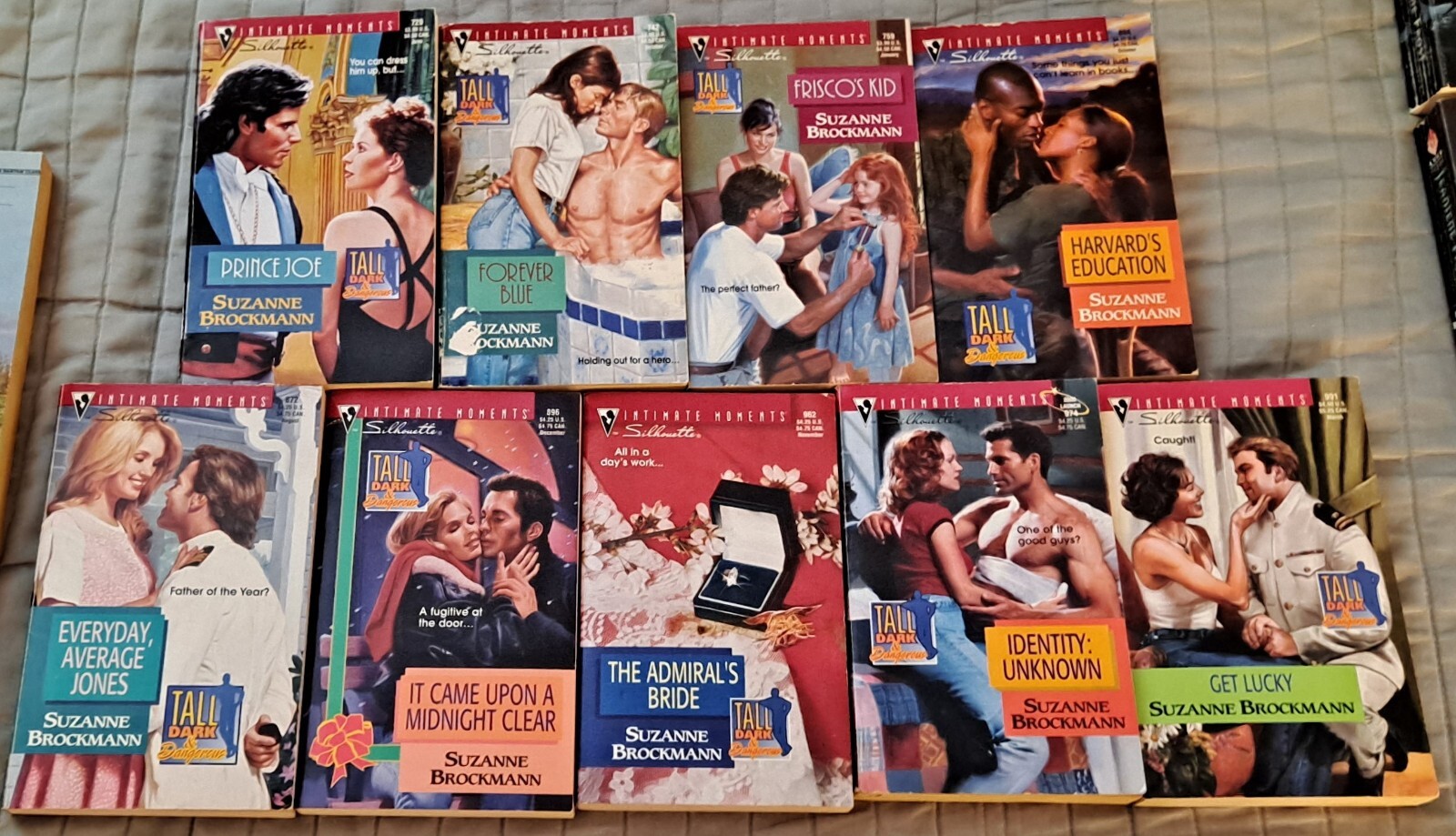 Set of 10 TALL, DARK & DANGEROUS Novels (1-9, 11) by SUZANNE BROCKMANN