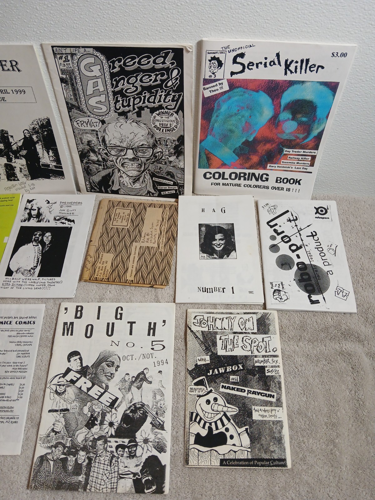 JUNK DRAWER LOT OF 20+*DC/INDEPENDENT*COMIC BOOKS*MAGAZINES*BOOKS+MORE*SP*SAI